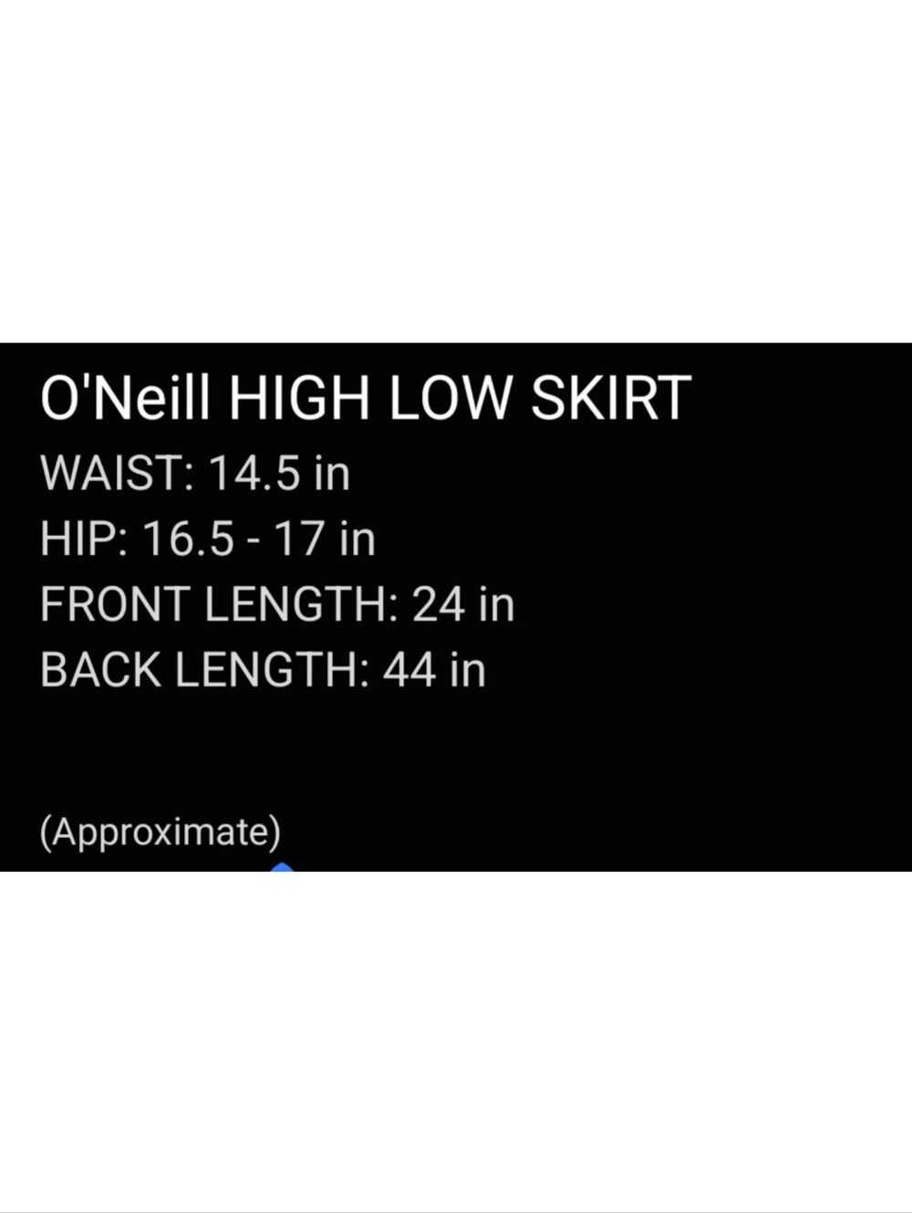 ONEILL Women’s High-Low Cascade Maxi Summer Skirt - Coral Pink 100% Viscose - Picture 12 of 12